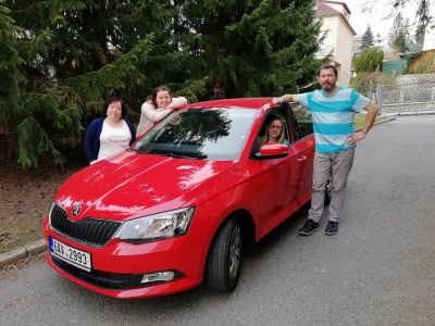 Nov erven koda Combi pro brnnsk stedisko Tyfloservisu