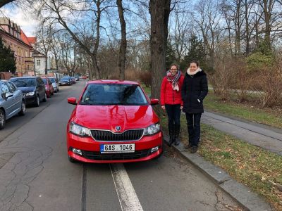 Nov erven Fabia Combi pro ostravsk stedisko Tyfloservisu