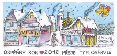 PF 2012. spn rok 2012 peje Tyfloservis.